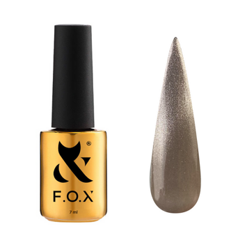 F.O.X Gel Polish  CRISTALINE CAT EYE  Гель-лак з ефектом котячого ока 7 мл №003 Cristaline